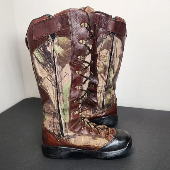 Realtree LaCrosse Snake Venom Scent Boots 18 Lace Waterproof 425615 Men 13 Hunt